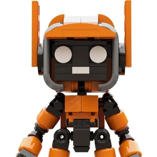 MOC DIY K-VRC Love-Death-Robot Model Building Block Toy Creativity Animation Smart Future Robot Bricks Cat Children Gfit