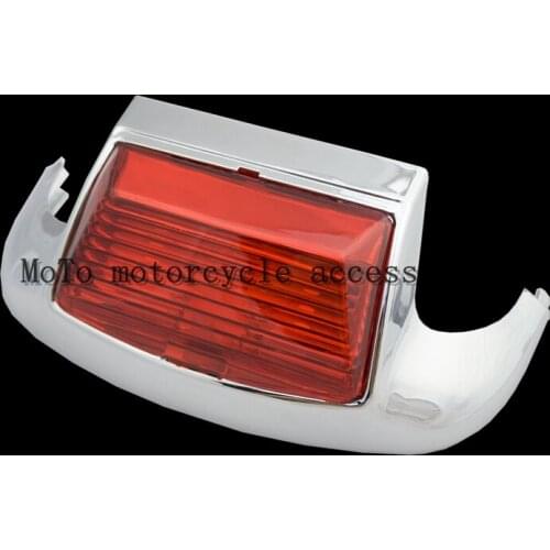 Free Shipping NEW Front Fender Tip Light Red Lens For FLSTC Heritage Softail Classic Electra Glide