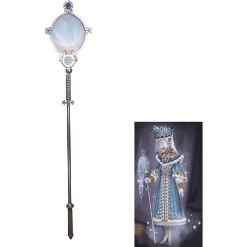 Hot Game Identity V Melly Plinius Insect expert Cosplay Prop Insect net Walking Stick Canes Prop for Halloween Fancy Party