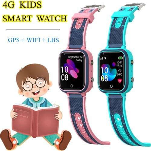 S21 Kids Smart watch 4G GPS WIFI Tracker SOS Video Call for Children Anti Lost Monitor