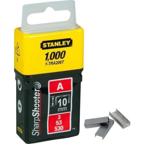 Stanley ST1TRA206T Staple, 10 mmX1000, "A" Type Staple Wire