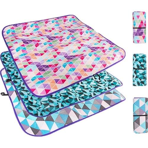 Ultralight Foldable Camping Travel Mat Portable Outdoor Park Moisture-proof Picnic Mat Lawn Hiking Barbecue Picnic Beach Mat