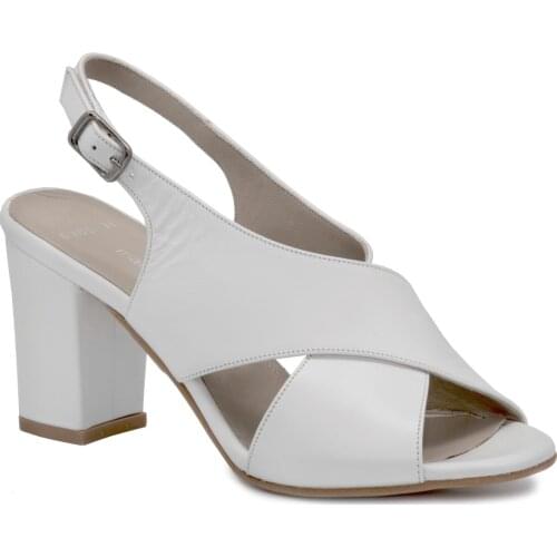 Gedikpaşalı MKR 20Y 100 WHITE Women Shoes Slippers-Sandals