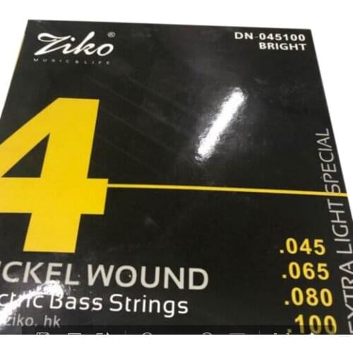Ziko Dn-045 045-100 Bass Electric Guitar Strings Guitar Parts Musical Instruments Accessories
