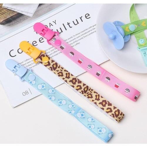 1 Pc Pacifier chain New Baby Pacifier Clip Dummy Clip Nipple Holder For Nipples Children Chew ToyTeether Anti-drop Rope
