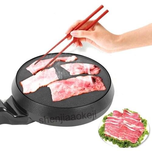 1pc Multifunctional mini Pancake machine Pizza machine Household electric pancakes machine spring rolls Roast pancake pan 220v