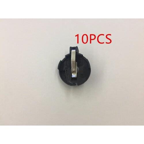 10PCS ETC-2 Pcs Coin Cell Button Battery Socket Holder DIP 2 Pins for CR2032