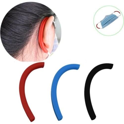 2/10PCS Silicone Earloop Cover Soft Comfortable Ear Protection Hook Earbud Gel Mask Accessories Soft Earloop Cover Wholesale