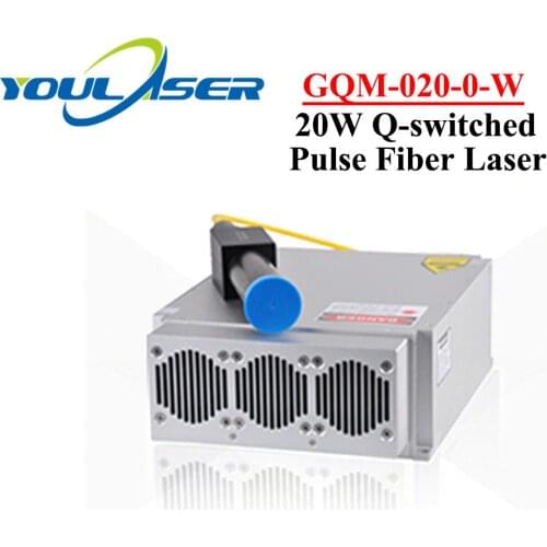 20W Q-switched Pulse Fiber Laser Series GQM-B-020 1064nm High Quality Laser Marking Machine DIY PART
