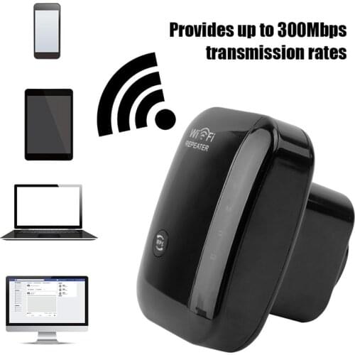 300M WIFI Repeater Wireless Router Wireless Router WiFi Signal Amplifier Repeater Extender Compatible with All Wireless Routers