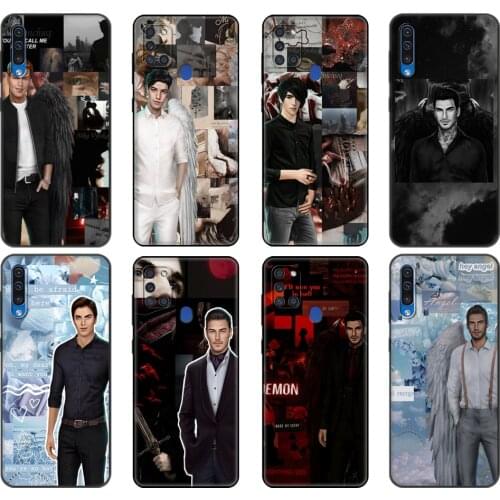 Black tpu Case For Samsung Galaxy A50 50S A30S A10 A01 A11 A21S A31 A41 A51 A71 M21 M30S S10 LITE Cover Romance Club game