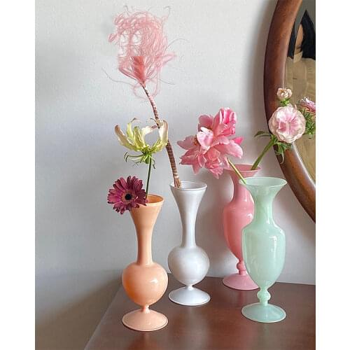 Flower Vase for Table Decoration Living Room Decorative Vase Planter Table Ornaments Floral Flower Vases for Flowers