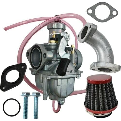 DHBH-VM22 26mm Carburetor Air Filter Intake Pipe for Mikuni 110Cc 125Cc 140Cc Pit Dirt Bike Pitpro ATV SSR Motorcycle