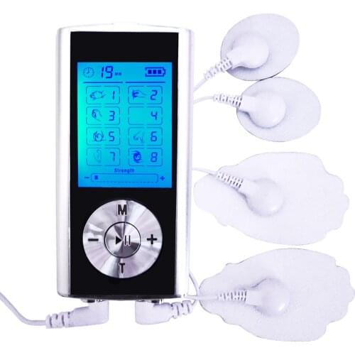 Electric TENS Unit Digital Therapy Machine Pain Relief Massage Device EMS Muscle Stimulator Massager for Full Body Health care