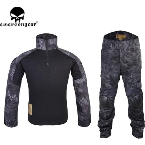 Emersongear Kryptek Typhon Gen2 Combat Uniform Tactical Gear Shirt And Pants Army BDU Set TYP EM6927