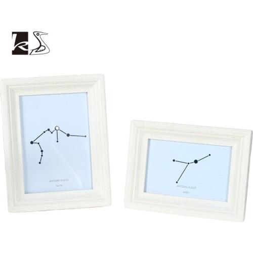 Imitation of Stone Series Resin Photo Frame for Hanging Wall Platform Used Picture Frame Home Decoration TV Cabinet Photo Frame