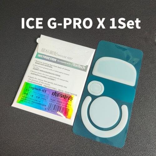 Esportstiger Mouse Skates Feet For Logitech GPW GPX G-pro Wireless Gpro X Spurlight White Mouse Glides Curve Edge ICE Version