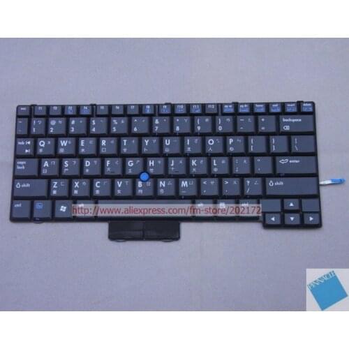 Brand New Black Laptop Notebook Keyboard 451748-AB1 AE0T2#00110 For HP 2510P Series (Taiwan) 100% compatiable us