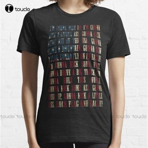 New Rock Flag And Eagle - Iasip ItS Always Sunny In Philadelphia T-Shirt Cotton Tee Shirt