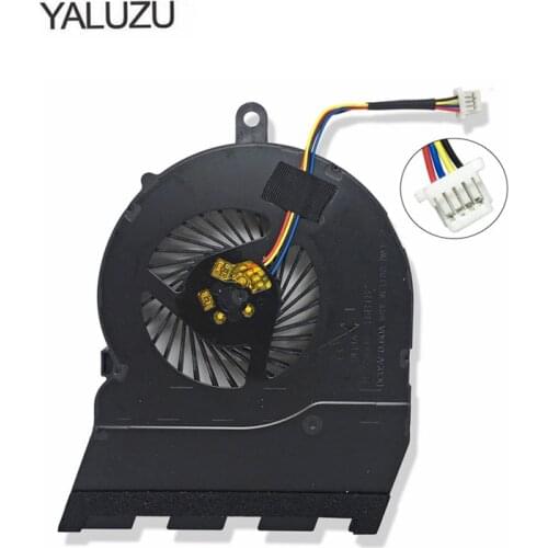 YALUZU New cpu cooling fan for DELL Inspiron 15 5567 17-5767 15-5565 17-5000 15 5565 15G P66F 15.6" Cpu Cooling Fan 4 lines