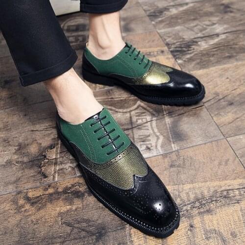 Plus size38-48 mens shoes original PU leather business shoes mens casual classic retro wedding shoes zapatos para hombre обувь