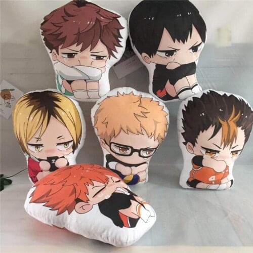 Plush Toy Haikyuu Soft Stuffed Cartoon Hinata Shoyo Oikawa Anime Toy Pillow Cushion Birthday Gift 40cm