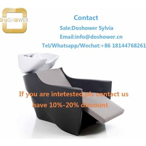 Hair styling product with trolley cart beauty salon for shampoo station sink and chair