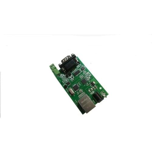 RS232 to Ethernet to serial network module bi-directional transparent transmissi