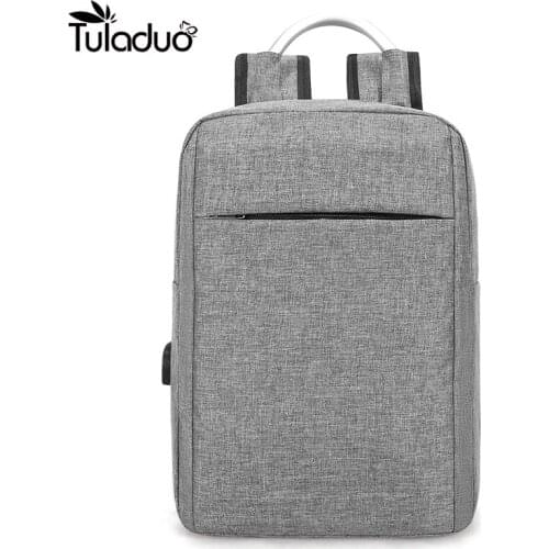 Laptop Backpacks Mens Male Backpacks Business Notebook Mochila Waterproof Back Pack USB Charging Bags Travel Bagpacks