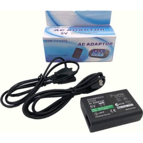 EU/US Plug Home Charger Power Supply 5V AC Adapter USB Charging Cable Cord for Sony PlayStation PSVita PS Vita PSV 1000