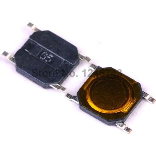 50PCS 4x4x0.8mm Tact Switch SMT SMD 4*4*0.8mm Tactile Membrane Switch PUSH Button Tetrapod SMD Environmental Protection