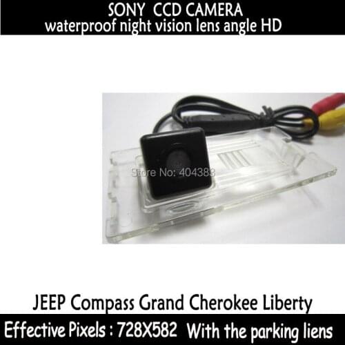 Waterproof parking Car Rear View Reverse backup Camera in parking FOR SONY HD Camera for JEEP Compass Grand Cherokee Liberty