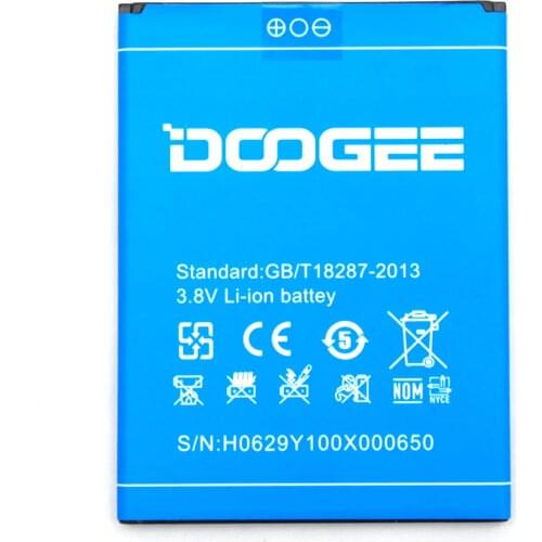 High Quality Original Backup 2200mAh Battery For Doogee Y100X Smart Mobile Phone + + Tracking Number
