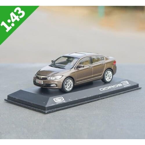 High Meticulous 1:43 Chery QOROS 3 Alloy Model Car Static high simulation Metal Model Vehicles