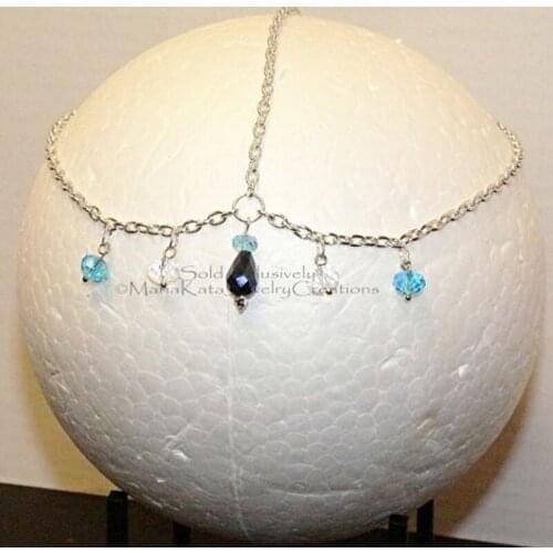 2018 Fashion Hot Sale Tiara Noiva fashion head Chain Hairband Women Wedding Bridal Hair Accessory Women Forehead Jewelry