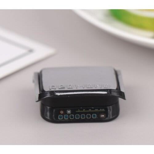 1/12 Miniature Dollhouse Bread Maker Doll Electric Oven Simulation Furniture Toy Doll House Decoration Accessories