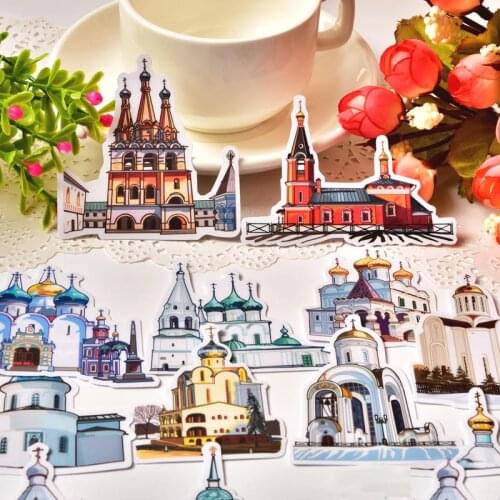 18pcs Creative kawaii Cute European style house scrapbooking stickers /decorative sticker /DIY craft photo albums/Children
