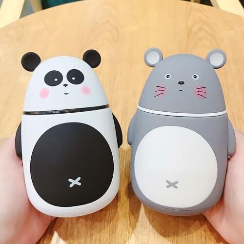 2021 Ins Creative Portable Student Anti-fall Cute Water Cup Double-layer Casual Cup Water Cup Gift Cute Water Bottle for Girl