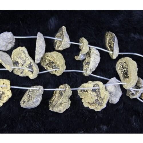 50mm Druzy Crystal Geode Pendant Unique Quartz Druzy Drusy Pendant Quartz Necklace Beads Crystal Geode Necklace