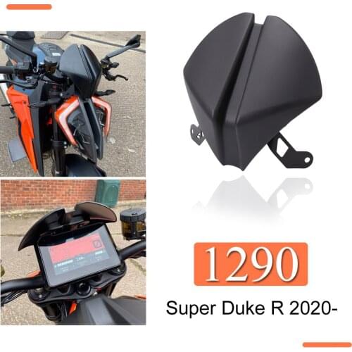 FOR 1290 Super Duke R 2020 2021 New Front Windshield WindScreen Plate + Rear Passenger Pillion Fairing Cowl Accessories