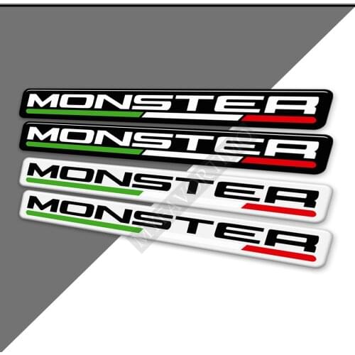 For Ducati Monster 696 797 821 Stealth 1200 S Motorcycle Stickers Tank Pad Protector Fairing Emblem Logo
