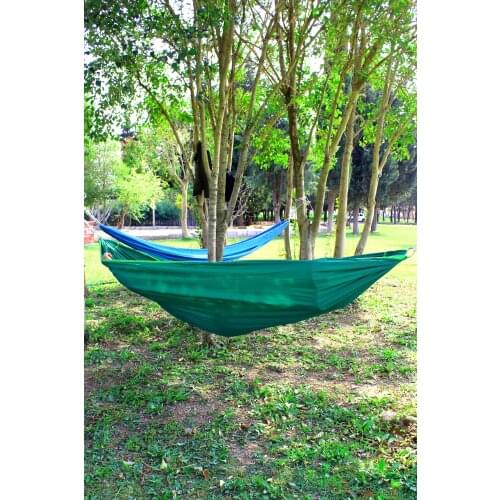 Camping Hammock Picnic Hammock Garden Balcony Outdoor Camping Swing Hammock Green