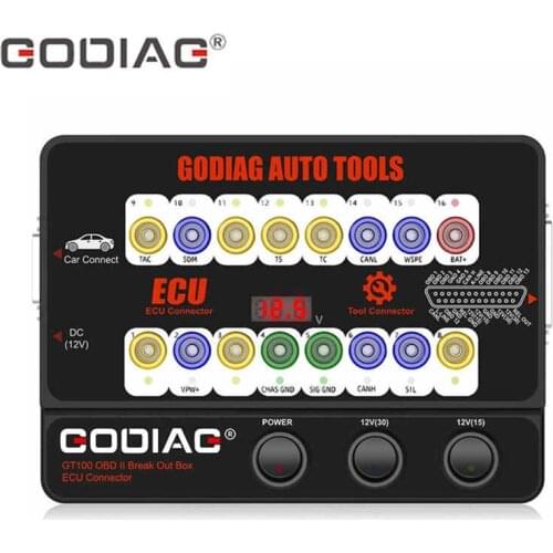 GODIAG GT100 OBD II Break Out Box ECU Connector TOOLS