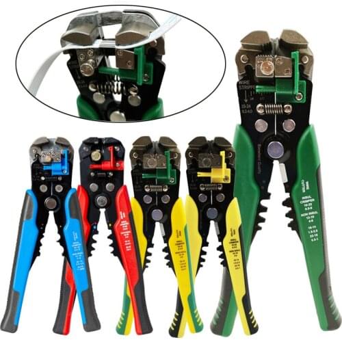 HS-D1 Crimper Cable Cutter Automatic Wire Stripper Multifunctional Stripping Tools Crimping Pliers Terminal 0.2-6.0mm2 tool