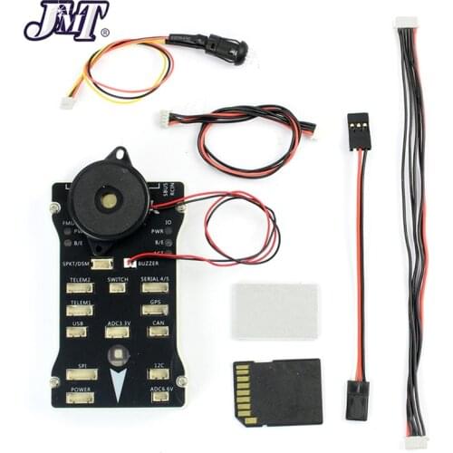JMT 2.4.8 32 Bit Flight Controller Integrate PX4FMU PX4IO Safety Switch Buzzer 1G SD for DIY RC Drone Multirotor