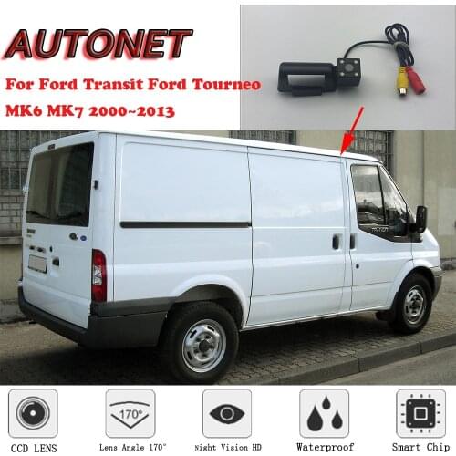 AUTONET Backup Rear View camera For Ford Transit Ford Tourneo MK6 MK7 2000~2013 Night Vision/parking Camera or Bracket