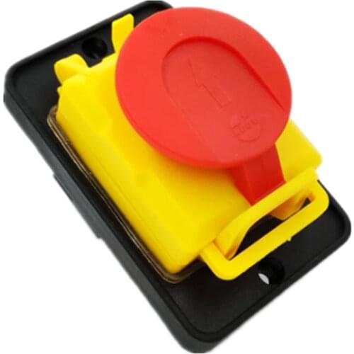 CK5 AC250V 4-Pin Start Stop No Volt Release Push Button Switch Common to woodshop and Metalwork Machines