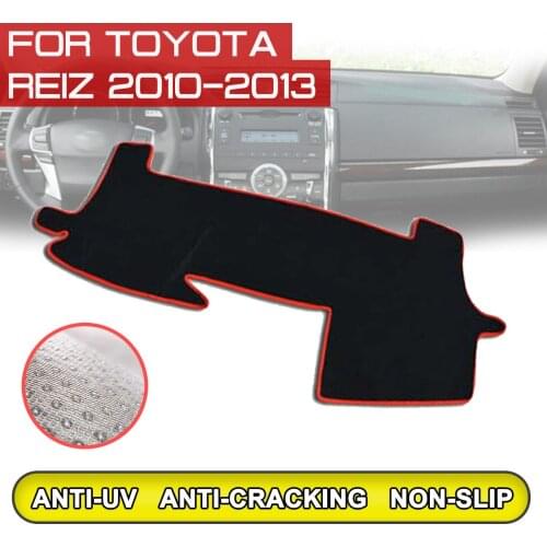 For Toyota REIZ 2010 2011 2012 2013 Car Dashboard Mat Anti-dirty Non-slip Dash Cover Mat UV Protection Shade