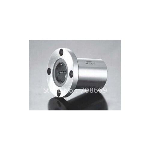 LMF25UU 25mm Flang Linear Bearing Router Shaft Bearing CNC