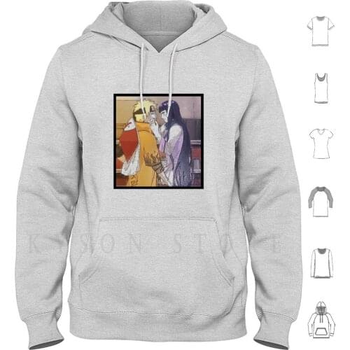 Naruhina Cute Design Hoodies long sleeve Cotton Hynata Hyuga Hynata Hyuga Anime Anime Et Manga Manga Mignon Nya 2020